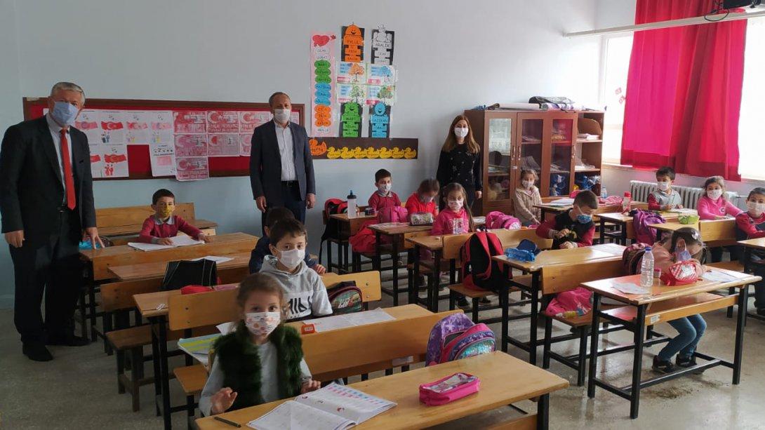 Kocaman Ortaokulu ve Bazlamaç İlkokulu Yüz Yüze Eğitim Ziyareti